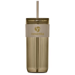 Serendipio Mayfair Plastic Tumbler & Straw – 650ml