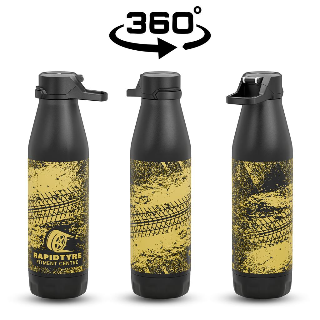 Slazenger Novac Stainless Steel Vacuum Water Bottle - 500ml - Image 12