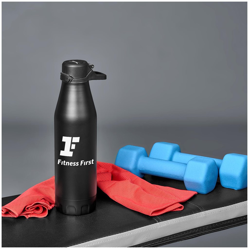 Slazenger Novac Stainless Steel Vacuum Water Bottle - 500ml - Image 9