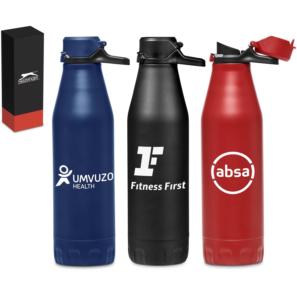 Slazenger Novac Stainless Steel Vacuum Water Bottle - 500ml - Image 4