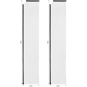 Alternative view of Legend 4m Sublimated Telescopic Flying Banner Skin - Set Of 2 (Excludes Hardware)