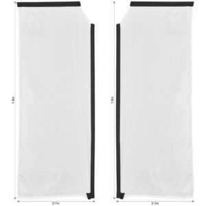 Alternative view of Legend 2m Sublimated Telescopic Double-Sided Flying Banner Skin (Excludes Hardware)