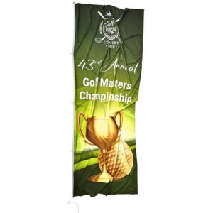 Alternative view of Champion Corporate Pole Flag 1200mm x 3000mm