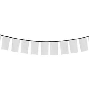 Alternative view of Sublimated Single-Sided Polyester Rectangle Bunting - 10m