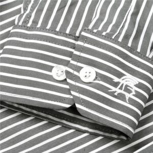 Alternative view of Ladies Long Sleeve Glenarbor Shirt - Grey