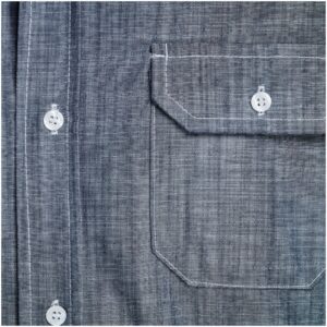 Alternative view of Mens Long Sleeve Windsor Shirt - Navy