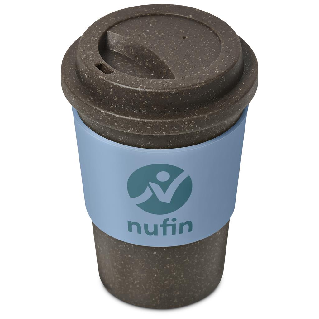 Kooshty Brown Bean Plastic Double-Wall Tumbler – 400ml - Image 24