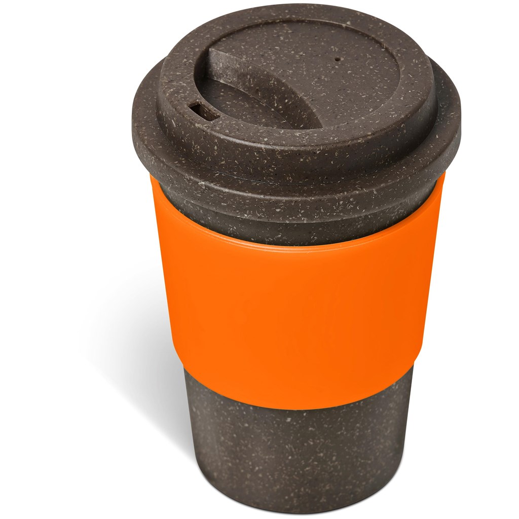 Kooshty Brown Bean Plastic Double-Wall Tumbler – 400ml - Image 35