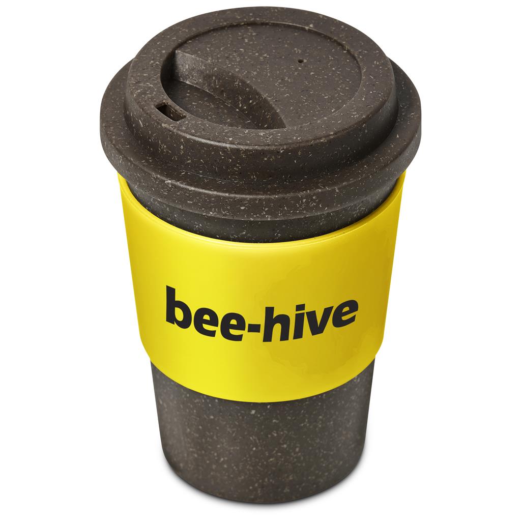 Kooshty Brown Bean Plastic Double-Wall Tumbler – 400ml - Image 50