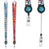 Altitude Badge Reel Single-Sided Sublimated Satin Lanyard
