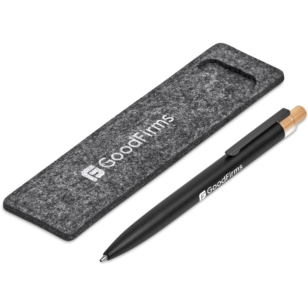 Okiyo Mimo Recycled Aluminium Ball Pen - Image 3