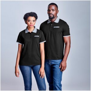 Alternative view of Mens Caliber Golf Shirt