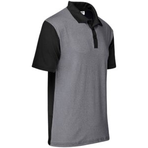 Alternative view of Mens Crossfire Golf Shirt - Grey
