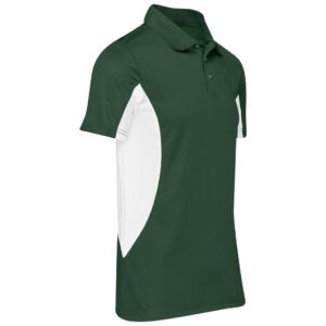 Alternative view of Kids Championship Golf Shirt - Dark Green