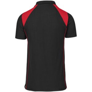 Alternative view of Mens Infinity Golf Shirt - Black