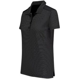 Alternative view of Ladies Sterling Ridge Golf Shirt - Black
