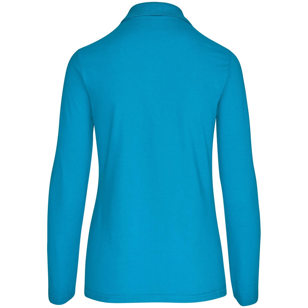 Ladies Long Sleeve Elemental Golf Shirt - Image 5