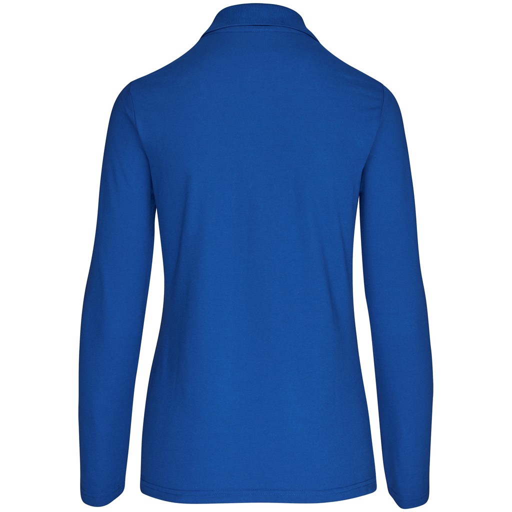 Ladies Long Sleeve Elemental Golf Shirt - Image 8