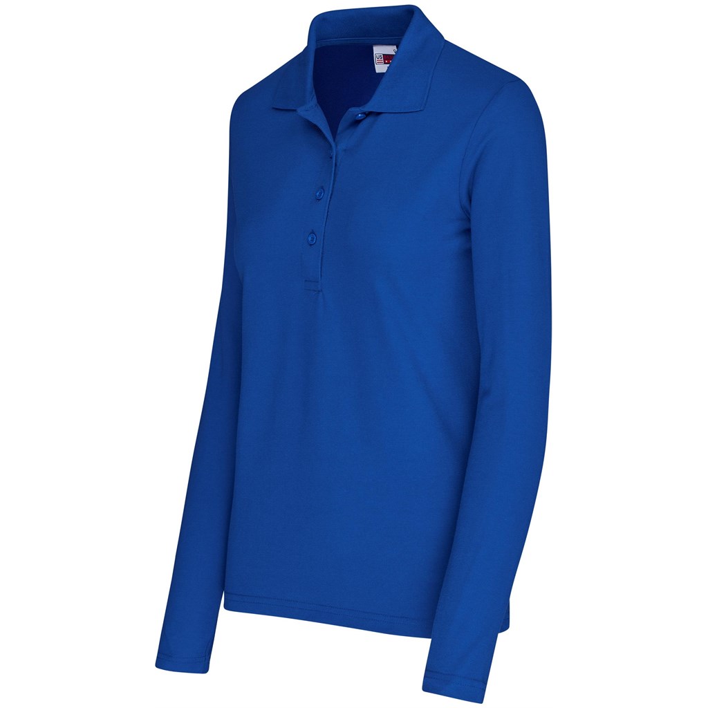 Ladies Long Sleeve Elemental Golf Shirt - Image 9