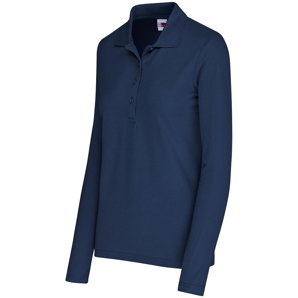 Ladies Long Sleeve Elemental Golf Shirt - Image 14