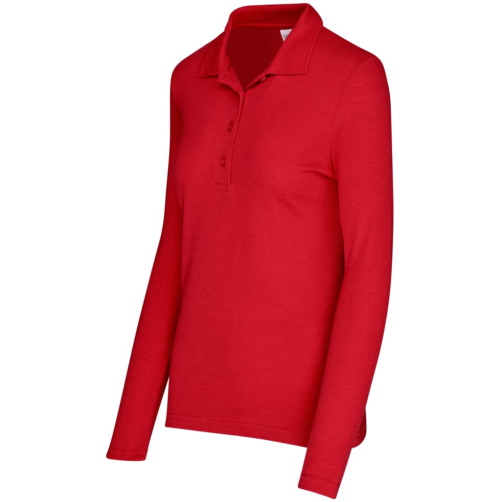Ladies Long Sleeve Elemental Golf Shirt - Image 16