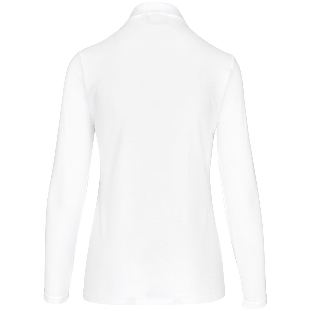 Ladies Long Sleeve Elemental Golf Shirt - Image 17