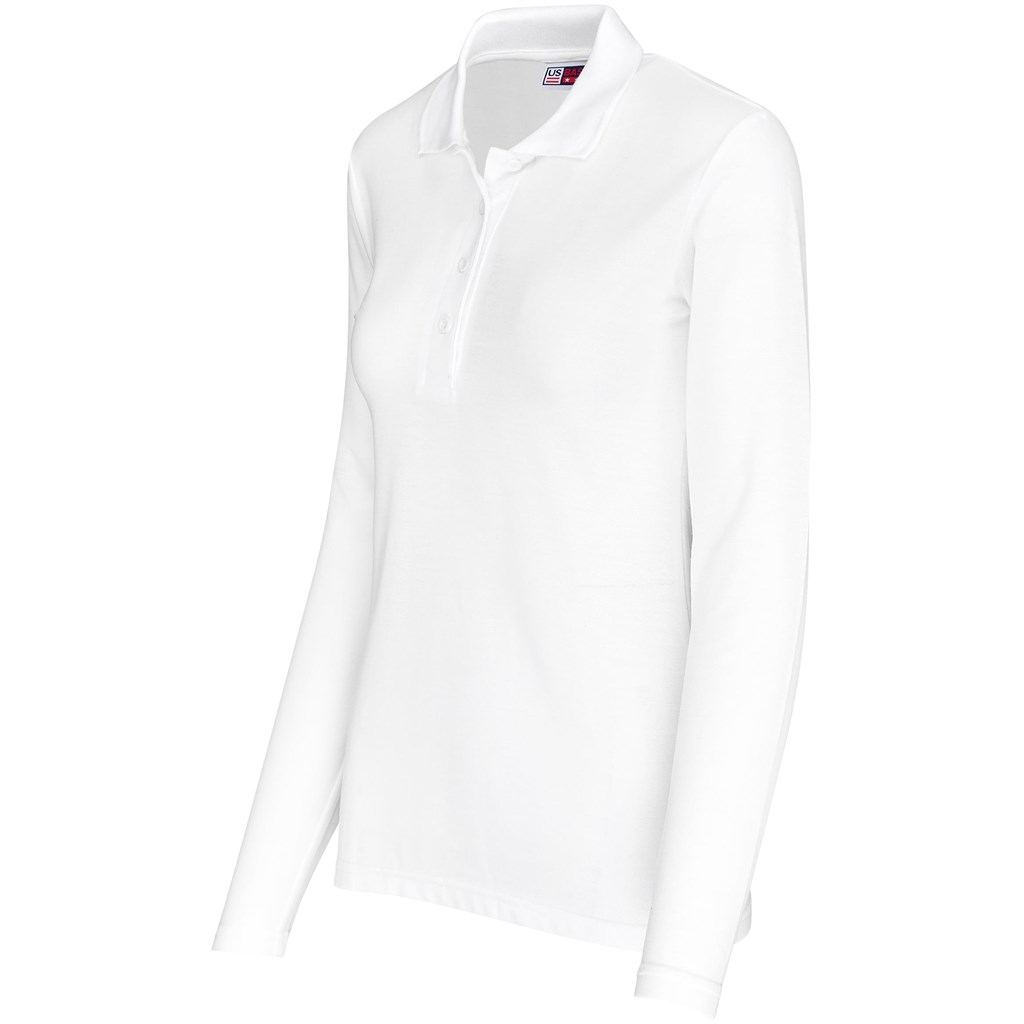 Ladies Long Sleeve Elemental Golf Shirt - Image 18