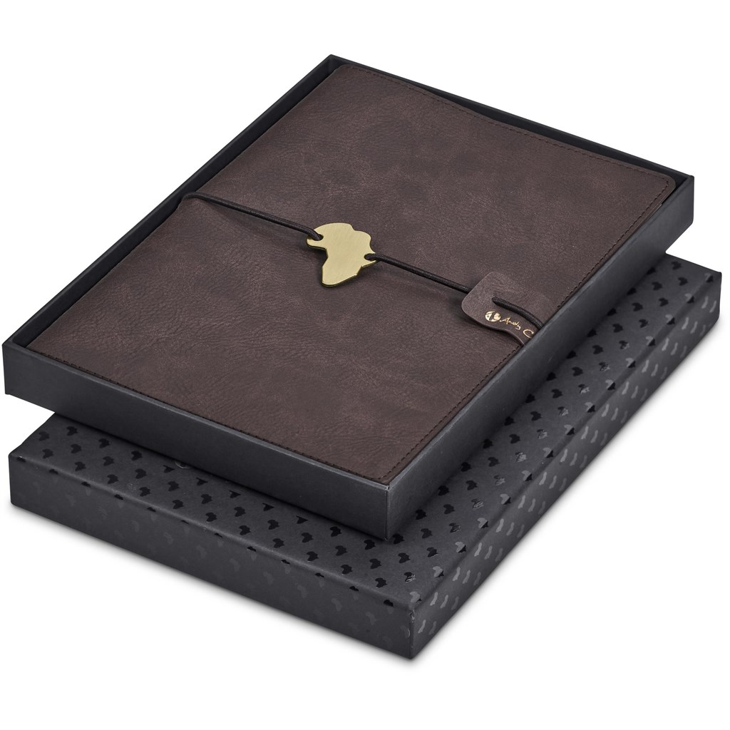 Andy Cartwright Afrique Cowskine A5 Soft Cover Notebook - Image 6